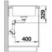 BLANCO Sona XL 6 S Granitspüle ohne Exzenter muskat 521928