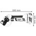 BOSCH GWS 18-125 V-LI Akku-Winkelschleifer, 2x 4,0Ah 060193A30Y