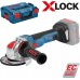 BOSCH GWX 18V-10 SC PROFESSIONAL Akku-Winkelschleifer mit X-LOCK, 125mm, L-Boxx 06017B0400