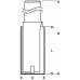 BOSCH Nutfräser, 8 mm, D1 8 mm, L 25,4 mm, G 56 mm 2608628372