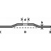 BOSCH Schruppscheibe gekröpft, Standard for Metal A 24 P BF, 230 mm, 22,23 mm, 6 mm 260860