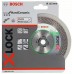 BOSCH X-LOCK Diamanttrennscheibe Best for Hard Ceramic 115 mm 2608615134