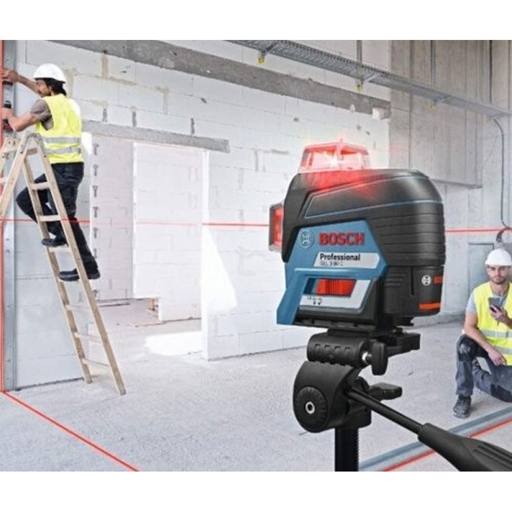 BOSCH GLL 380 C Linienlaser + BT 150 Baustativ 0601063R01