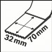 BOSCH Carbide Tauchsägeblatt MAIZ 32 AT Metal, 70 x 32 mm, 2608662567