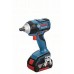 BOSCH GDS 18 V-EC Professional Akku-Drehschlagschrauber L-BOXX, 2x 5,0 Ah Akku 06019D8104