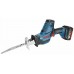 BOSCH GSA 18 V-LI C Professional Akku-Säbelsäge L-BOXX, 2x 5,0 Ah, 06016A5002