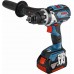 BOSCH GSB 18V-110 C PROFESSIONAL Werkzeug-Set, 2× 5,0 Ah + GAL + Bit-Set 0615A500E0