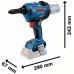BOSCH GRG 18V-16 C PROFESSIONAL Akku-Nietpistole 06019K5001