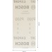 BOSCH EXPERT M480 Schleifnetz für Schwingschleifer, 93 x 186 mm, G 320, 50-tlg. 2608900759