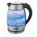 CONCEPT RK-4050 Edelstahl-Glas-Wasserkocher inkl. LED, 1,8 Liter, 2200W, rk4050