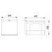 Franke Sorter Cube 41 Handauszug Abfalltrennsystem, 2x8l, 1x18l Eimer, 134.0055.271