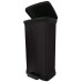 CURVER DECO BIN 50L Rechteckiger Treteimer 39 x 29 x 73 cm schwarz 02162-929