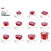 CURVER MICRO-WAVE 3L Dose 22x17cm rot 00931-472