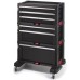 KETER Werkstattschrank mit 6 Schubladen 56,5x75x29cm schwarz 17201228