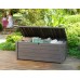 KETER BRIGHTWOOD Kissenbox 455 L, Holzoptik, Kunststoff, braun, 17194454