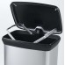 CURVER DECO BIN 50L Treteimer 39 x 29 x 73 cm silber 02162-582