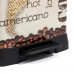 B-Ware CURVER Abfalleimer Coffee Deco B Metallics mit Pedal, 50 L, Scharnier beschädigt