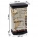 CURVER Abfalleimer Coffee Deco B Metallics mit Pedal, 50 L, 02162-C29