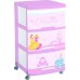 CURVER Schubladenkommode Princess 3x20 L