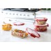 CURVER SMART COOK 0,9L Frischhaltedose 20 x 15 x 7 cm transparent/rot 00114-472