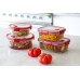 CURVER SMART COOK 0,9L Frischhaltedose 20 x 15 x 7 cm transparent/rot 00114-472