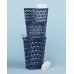 CURVER OCEANA 55L Wäschekorb 42,6 × 34,5 × 60,1 cm, Blau 00520-Z99