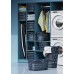 CURVER OCEANA 55L Wäschekorb 42,6 × 34,5 × 60,1 cm, Blau 00520-Z99