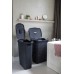 CURVER STYLE 60L Wäschesammler 44,8 x 61,5 x 34,1 cm, dunkelgrau 00707-308
