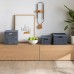 CURVER KAYA M 20L Aufbewahrungsbox 37,6 × 30 × 20,7 cm, Blaugrau 17213763