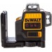 DeWALT DCE089LR-XJMultilinienlaser 3x360Grad,rot,m.Batt