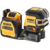 DCE825NG18-XJ Kreuzlinienlaser, grüner Laser, selbstnivellierend (18V/ohne akku) Koffer