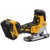 DeWALT DCS335P2-QW Akku-Pendelhub-Stichsäge XR (18V/2x5,0Ah) Tstak