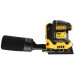 DeWALT DCW200P2-QW Akku-Vibrationsschleifer XR (18V/2x5,0Ah) Tstak