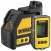 DeWALT DW088KD-XJ Kreuzlinienlaser mit Detektor - 40 Std. Laufzeit - robust