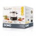 DOMO Edelstahlfondue für 8 Personen, 1500W DO706F