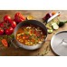 Sautierpanne mit Deckel INOX O 26cm Induktion geeignet Antihaftbeschichtet