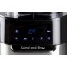 DOMO Grind & Brew Kaffeevollautomat Schwarz, Edelstahl 900W DO721K