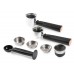 DOMO Espresso-Maschine 3-in-1, Siebträger, für Pads und Kapseln DO746K