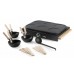 DOMO Wok-Party-Set, Gusseisen, 1000W DO8716W