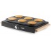 DOMO Elektrisches Pfannkuchen- & Wok-Gerät – 2-in-1, 1000 W DO8719W