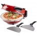 DOMO Pizzaofen für frische Pizza, rot DO9284PZ