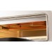 DOMO Genius Pizzaofen, Edelstahl, mit Backstein DO9289PZ