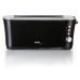 DOMO Toaster 1350W, schwarz DO961T