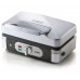 DOMO Profi 3in1 Waffeleisen + Sandwichmaker + Kontakt grill, 1000W DO9136C