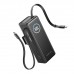 EcoFlow RAPID Powerbank (25 000 mAh, 170 W) 2×100 W integriertes USB-C-Kabel – Schwarz