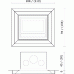 EDILKAMIN SILVER 54 Kaminbausatz für Pellinsert 54- Luce - Luce Plus - Deco 250080