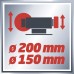 Einhell TC-WD 150/200 Nass-Trockenschleife 4417240