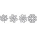 Fiskars Intricate Shape Punches Motiv-Hebelstanzer 2"/5 cm, Lotosblume 5 cm 1015773