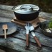 Fiskars Norden Grill chef Gusseisentopf, 30cm 1066430