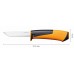 Fiskars Hardware Universalmesser inklusive Holster mit integriertem Messerschärfer 1023618